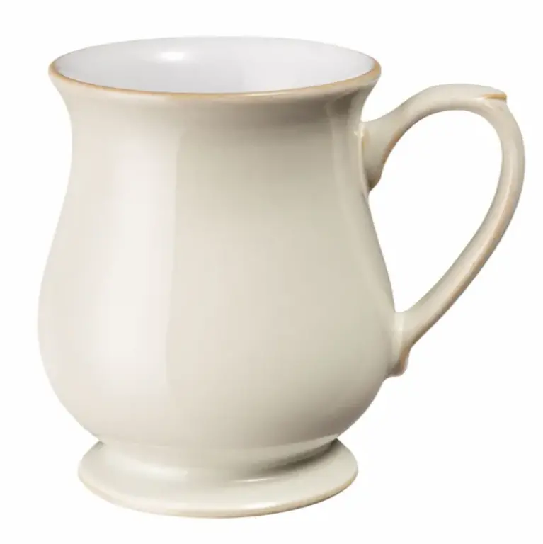 Denby Linen Collection: Artisanal Ceramic Mug 1