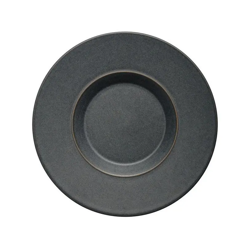 Denby Studio Grey Brew Tea Saucer — Modern Ceramic Design 1
