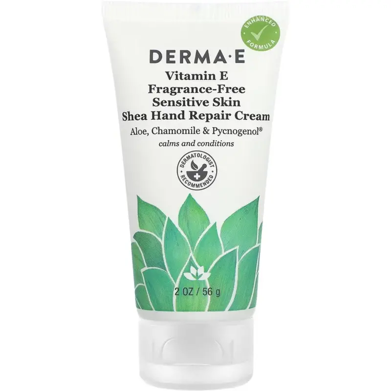 Derma E Fragrance-Free Shea Hand Repair Cream – Intensive Vitamin E Treatment, 56G 1