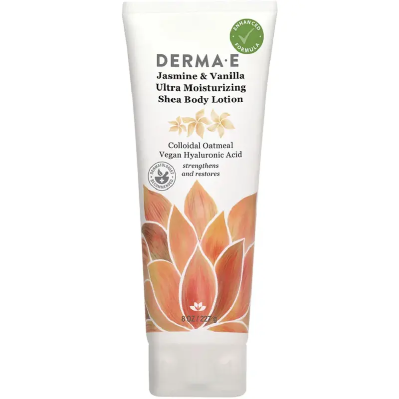 Derma E Jasmine & Vanilla Hydrating Body Lotion – Soothing Scent, 227G 1