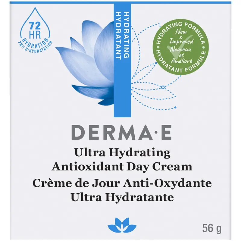 Derma E Ultra Hydrating Antioxidant Day Cream – Spf-Free Moisturizer, 56G 1