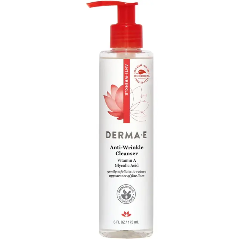 Derma E Vitamin A Cleanser – Anti-Wrinkle Daily Face Wash, 175 Ml 1