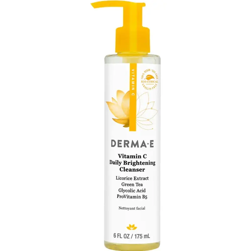 Derma E Vitamin C Brightening Cleanser – Clarifying Face Wash, 175 Ml 1
