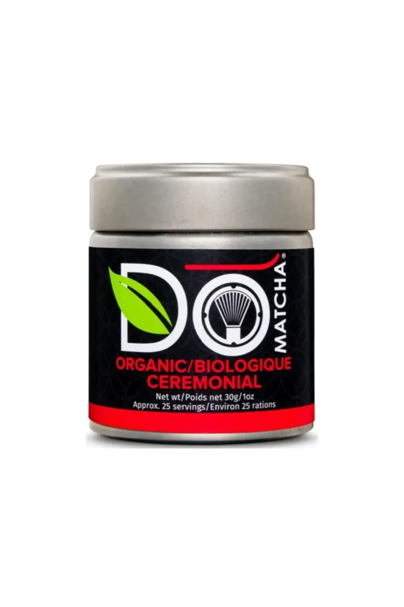 Domatcha Ceremonial-Grade Organic Matcha In Tin – 30G 1