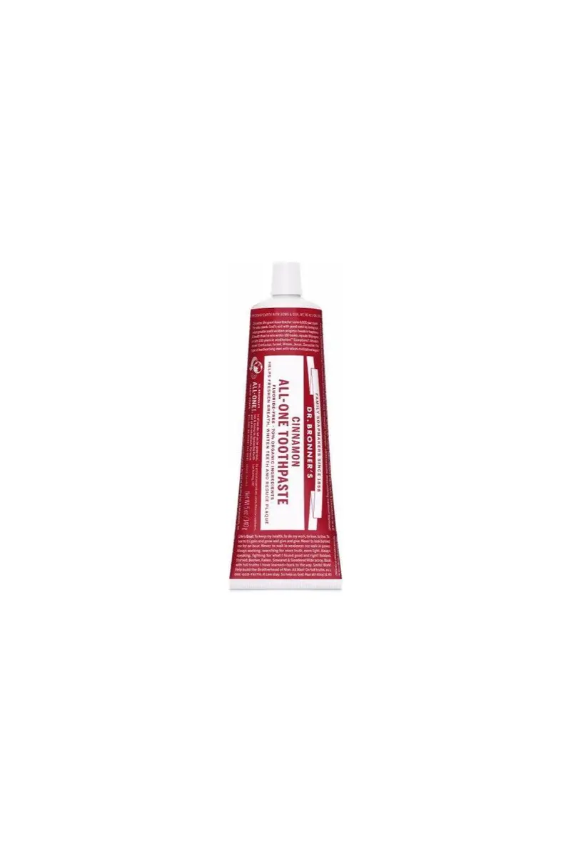 Dr. Bronner’S Cinnamon Toothpaste – 140G Warming, Antimicrobial Oral Care 1