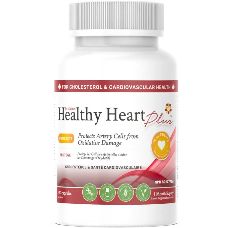 Dr. Klein’S Heart Health Support Supplement – 120 Capsules 1