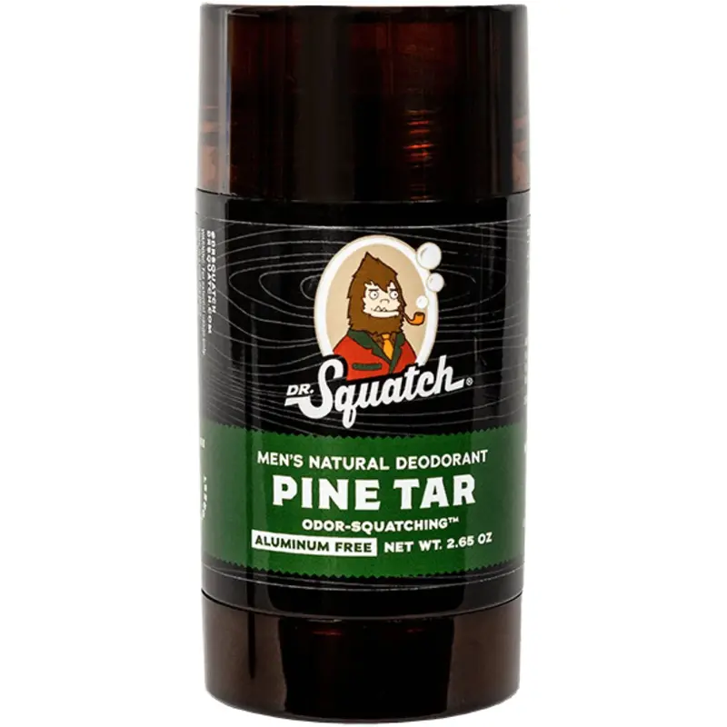 Dr. Squatch Pine Tar Deodorant For Men – 75G All-Natural Sweat Defense 1