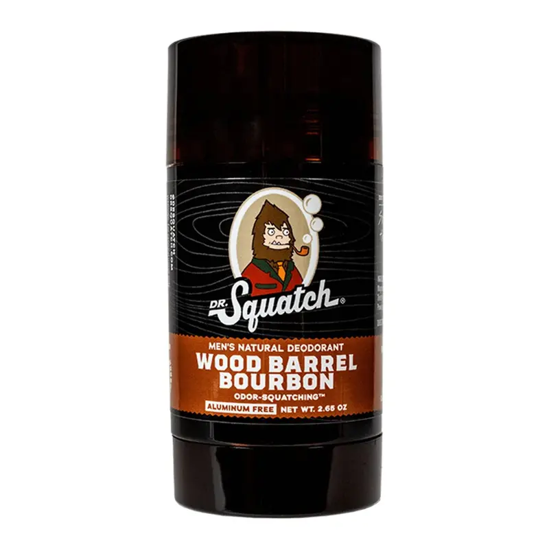 Dr. Squatch Wood Barrel Bourbon Men’S Deodorant – Natural, 75 G 1
