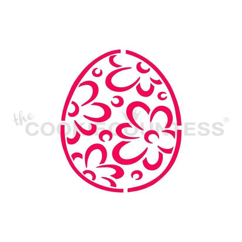 Easter Egg #2 Pick-Your-Own Stencil – Alternate Shape Design 1