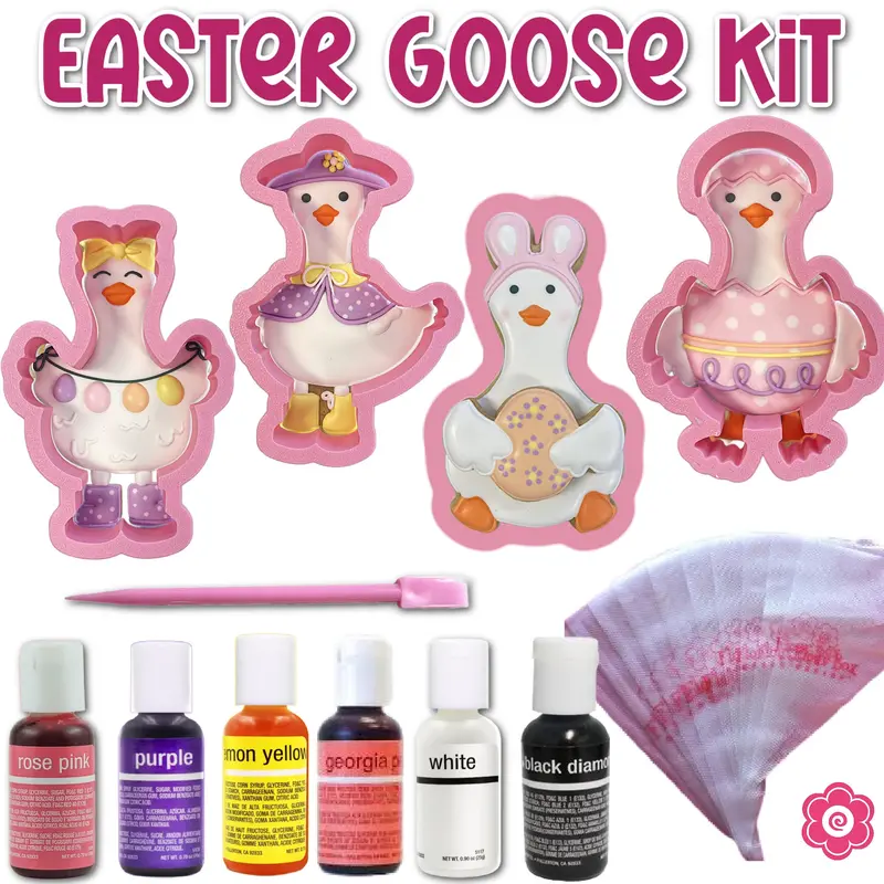 Easter Goose Cookie Decorating Kit – Complete Supplies For Festive Baking 1