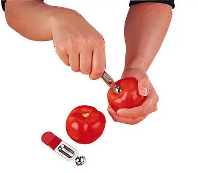 Easy Scooper Tomato Corer – Ergonomic Handheld Tool 1