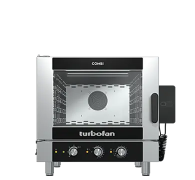 Ec40M5 Turbofan Electric Combi Oven – Full-Size, 5-Tray, Manual Controls 1