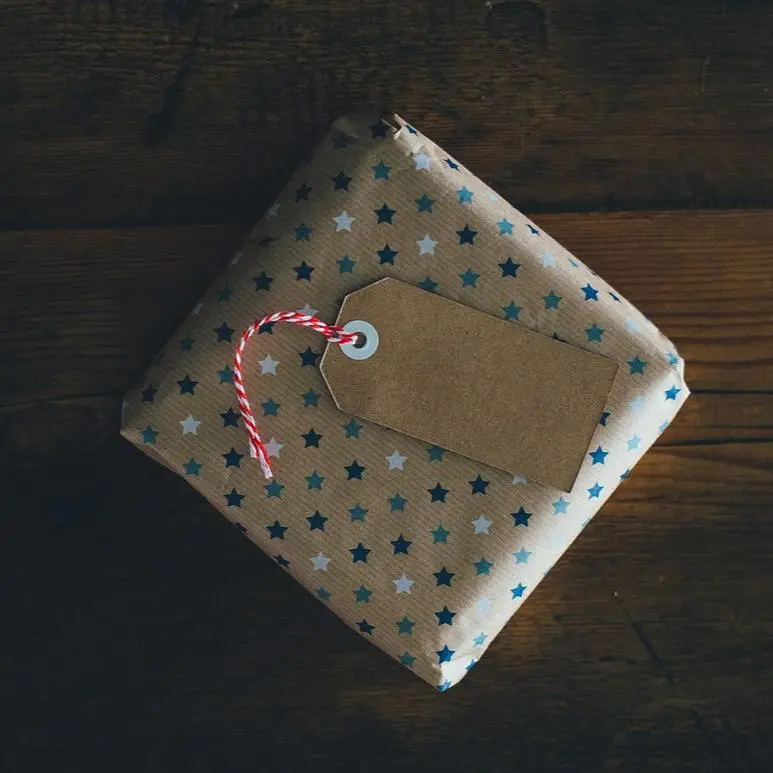 Eco-Friendly Gift Wrapping + Custom Greeting Card 1