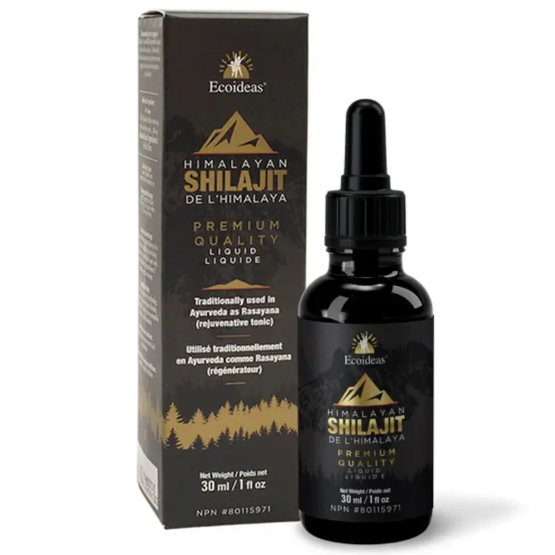 Ecoideas Himalayan Shilajit Liquid Extract – 30 Ml Pure Resin Tincture 1