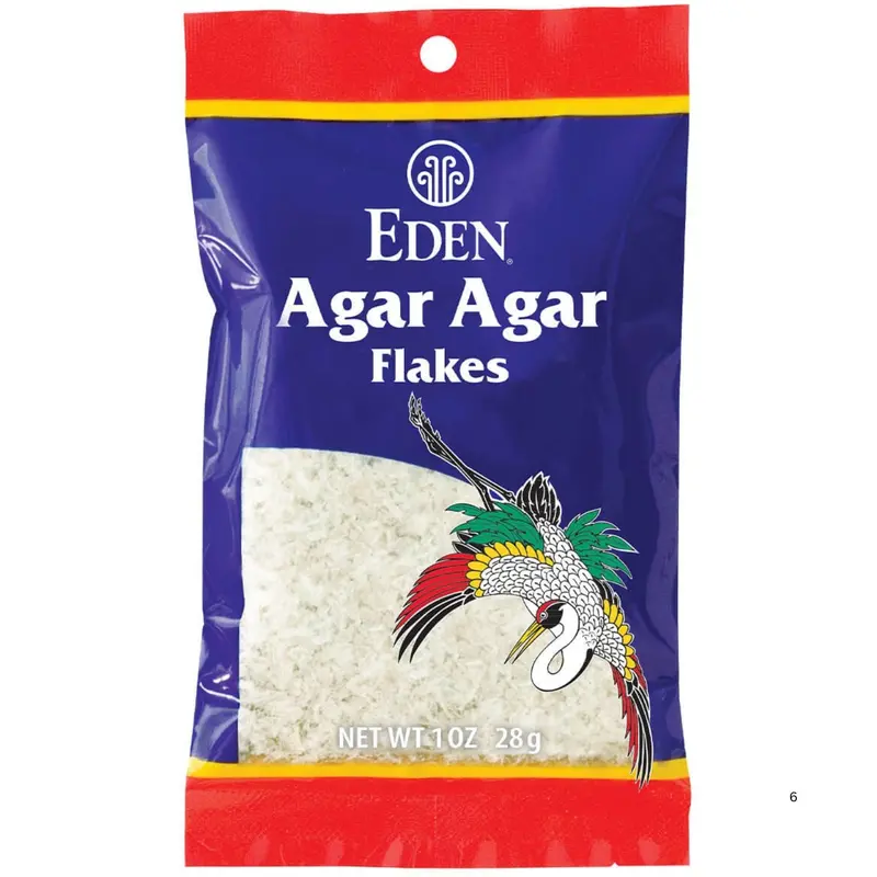 Eden Agar Agar Flakes – Pure Sea Vegetable Gelatin Substitute, 28G 1