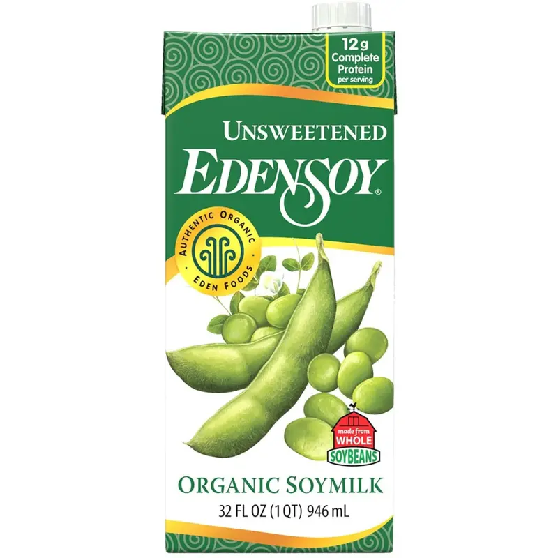 Eden Unsweetened Organic Soy Milk – 946 Ml 1