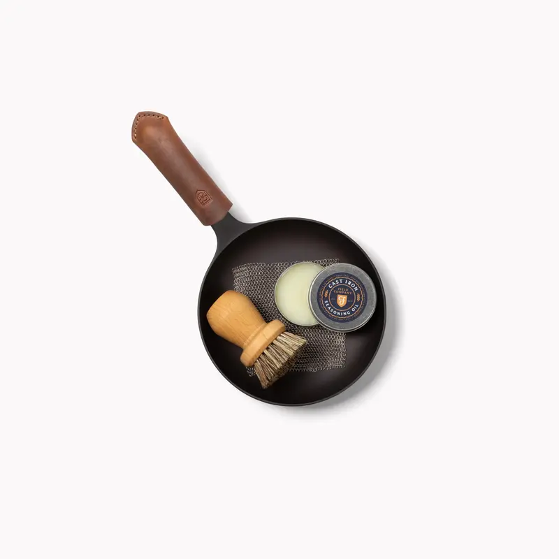 Egg Pan Cast Iron Starter Kit 1