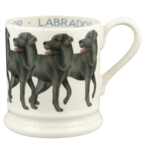 Emma Bridgewater Black Labrador Mug – ½ Pint Ceramic Dog-Themed Drinkware 1