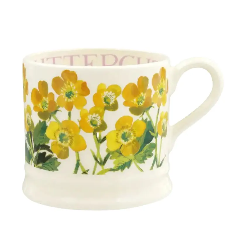Emma Bridgewater Buttercup Flowers Small Ceramic Mug 1