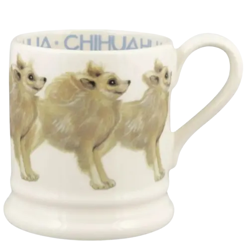 Emma Bridgewater Chihuahua Dog Design ½-Pint Ceramic Mug 1