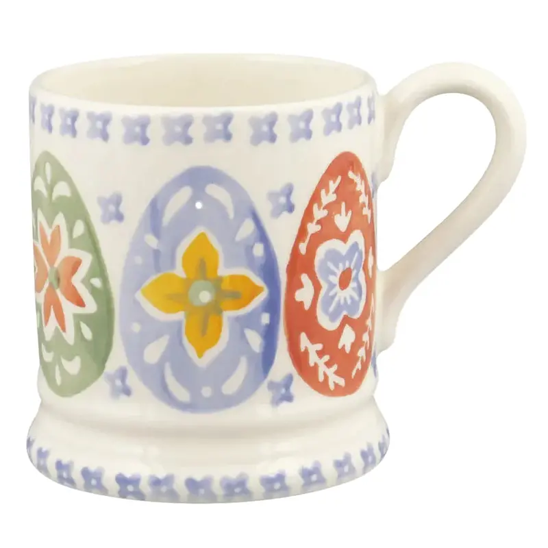 Emma Bridgewater Egg Hunt Mug – Half-Pint Porcelain, Spring-Themed Design 1