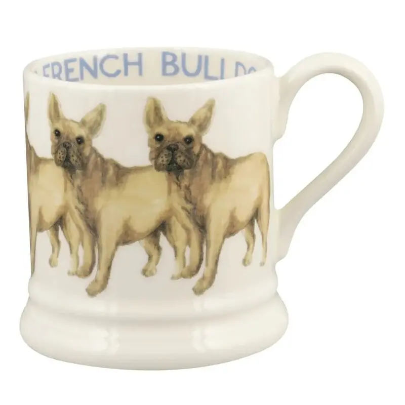 Emma Bridgewater French Bulldog Ceramic Mug – 1/2 Pint Capacity 1