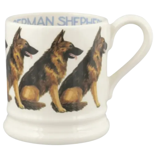 Emma Bridgewater German Shepherd Ceramic Mug – 1/2 Pint Capacity 1