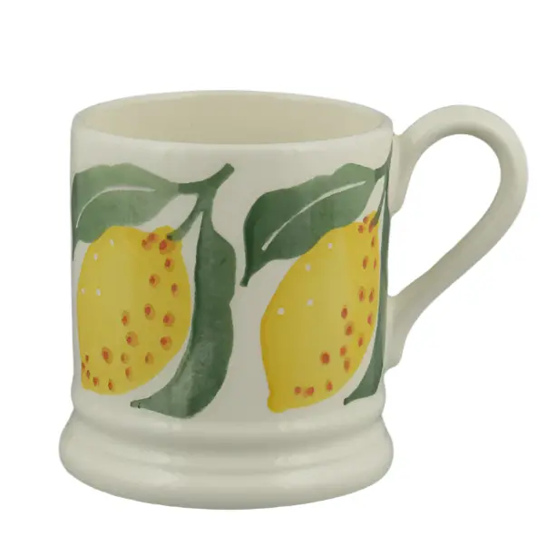Emma Bridgewater Lemons Half-Pint Mug – Hand-Decorated Ceramic Drinkware 1