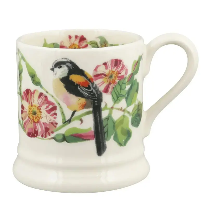 Emma Bridgewater Rosa Mundi Half-Pint Mug – Traditional English Botanical Ceramic 1