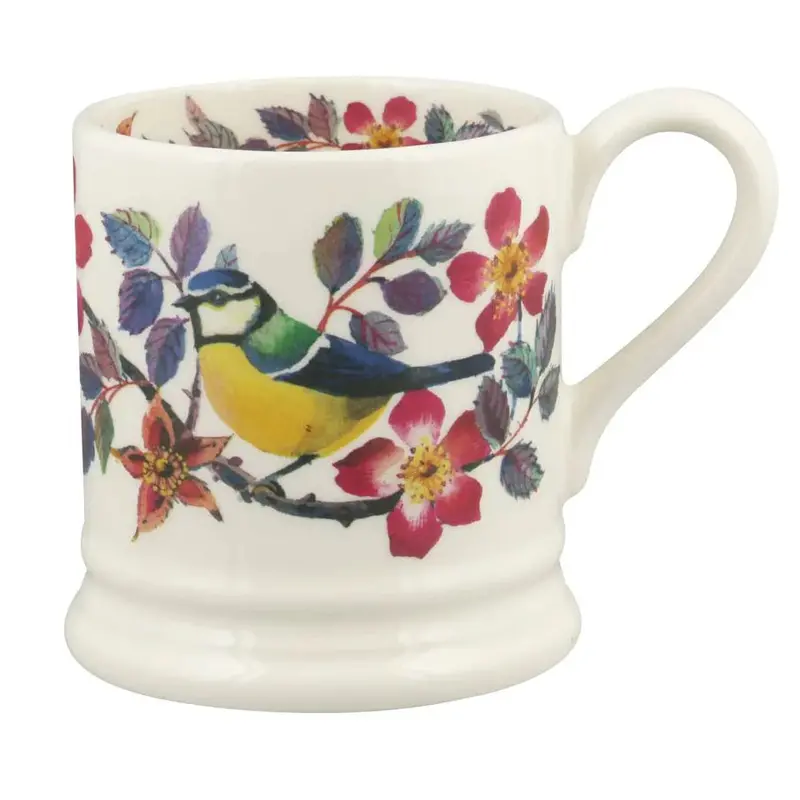 Emma Bridgewater Wild Rose Half-Pint Ceramic Mug 1