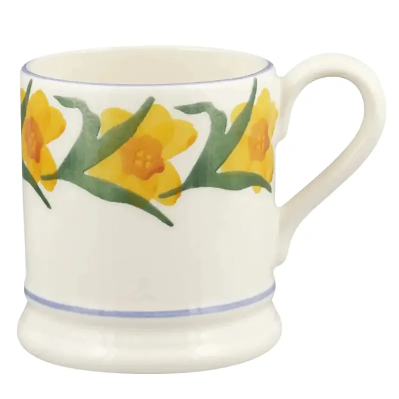 Emma Bridgewater Windblown Daffodils Half-Pint Mug 1