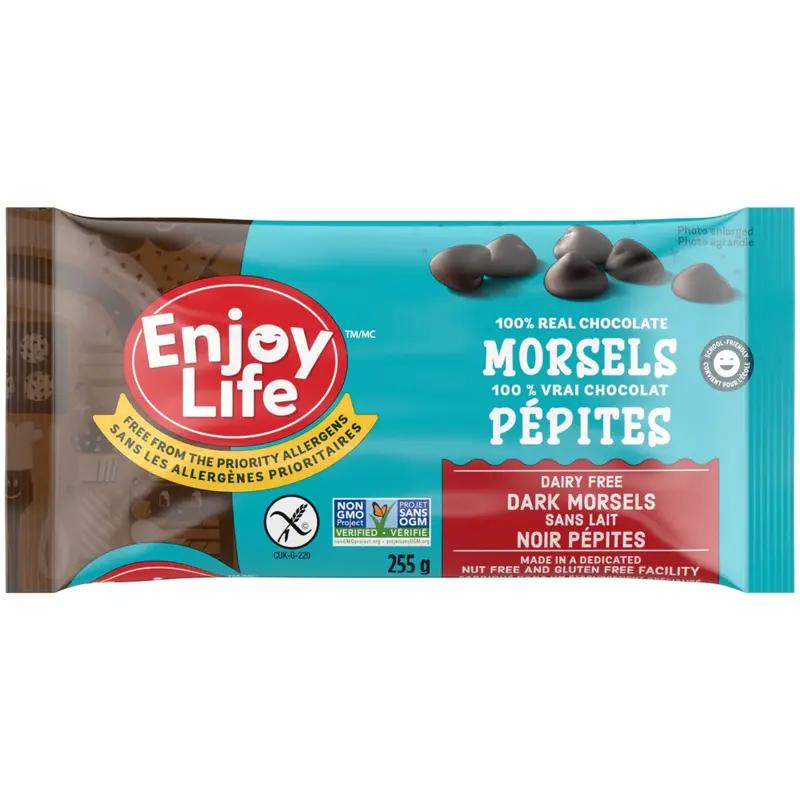 Enjoy Life Dark Chocolate Mini Chips – Allergen-Free, 255G 1