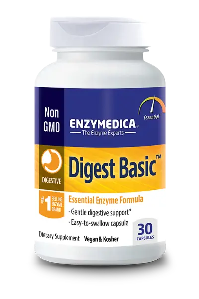 Enzymedica Digest Basic Enzyme Supplement – 30 Capsules 1