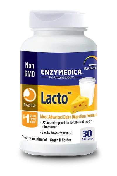 Enzymedica Lacto Digestive Enzyme For Lactose – 30 Capsules 1