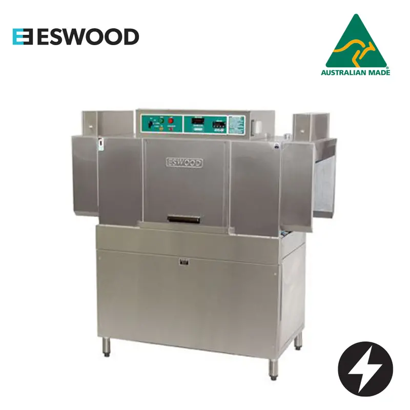 Eswood Es100 Compact Conveyor Dishwasher — 100 Racks/Hour 1