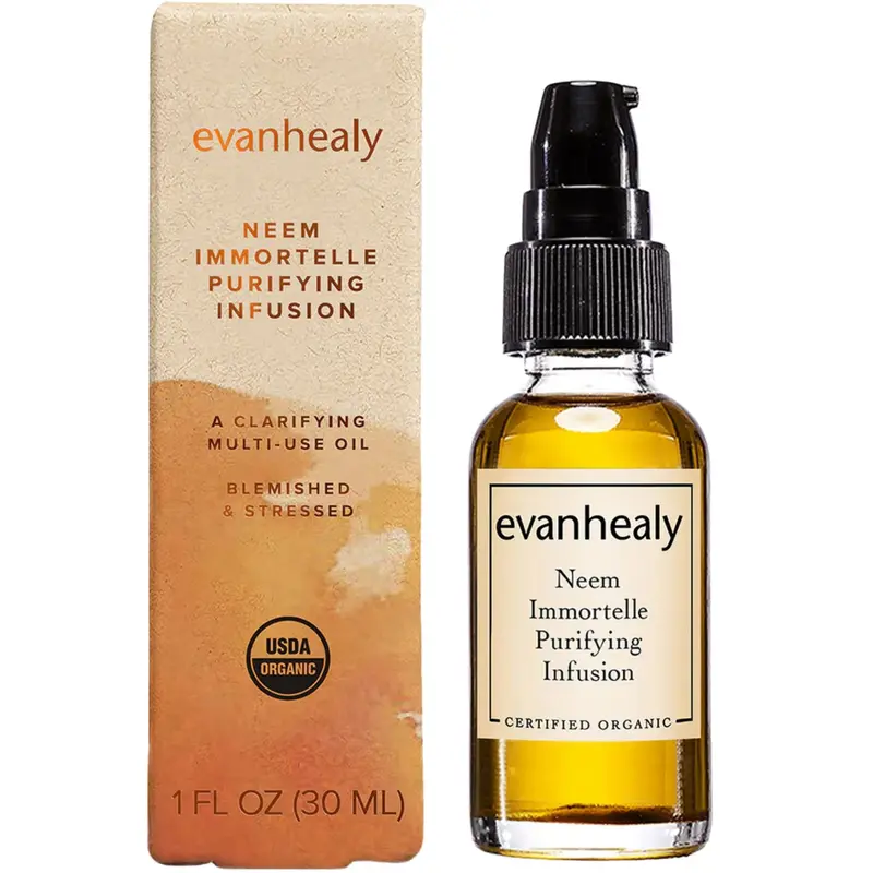 Evanhealy Neem & Immortelle Purifying Infusion – Skin-Cleansing Toner, 30Ml 1