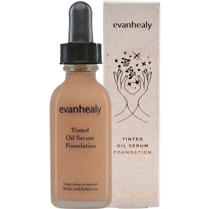 Evanhealy Tinted Oil Serum Foundation – Light Olive Shade 40 (30Ml) 1