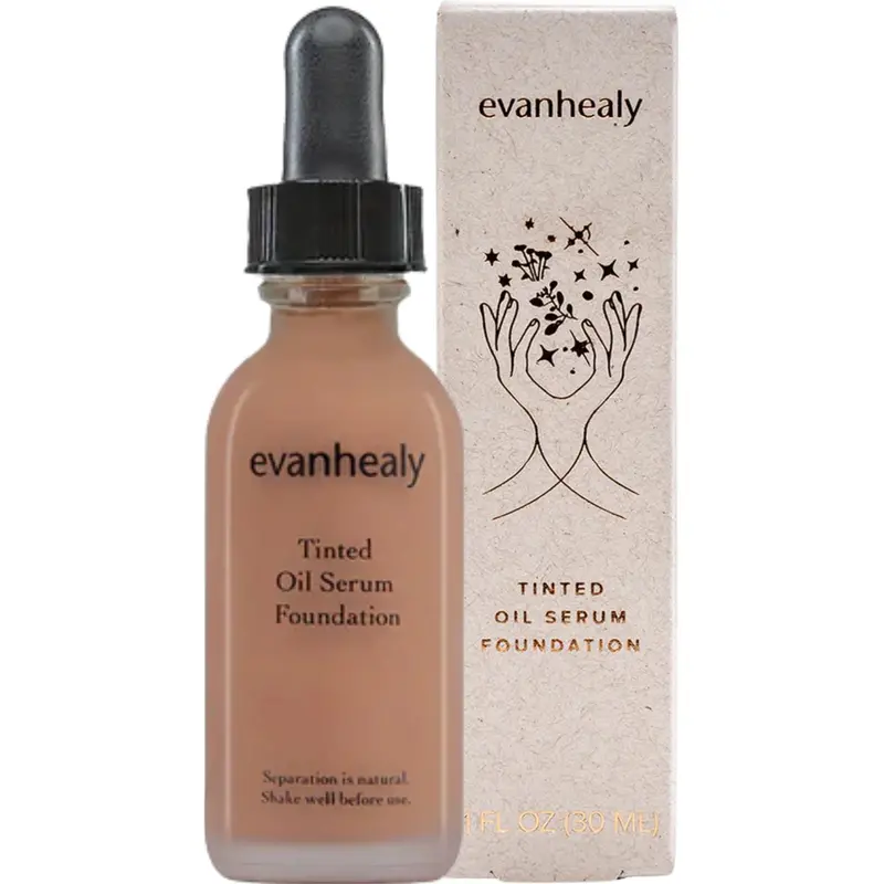 Evanhealy Tinted Oil Serum Foundation – Medium Deep Shade 50 (30Ml) 1