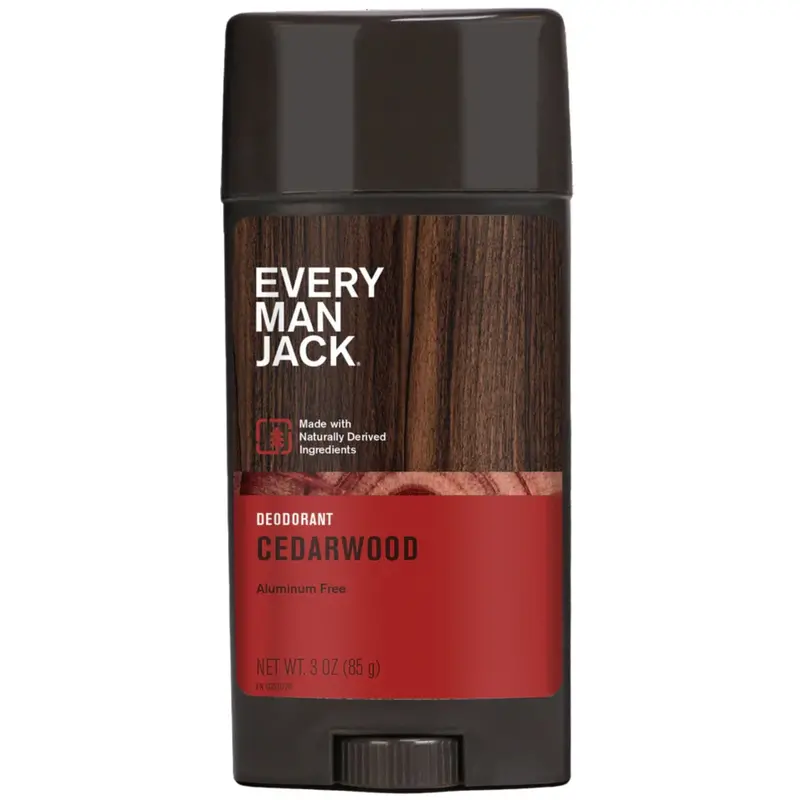 Every Man Jack Aluminum-Free Deodorant – Cedarwood Scent, 85G 1
