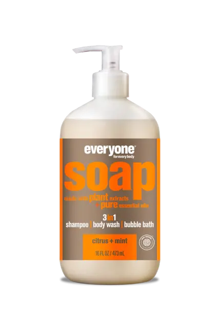 Everyone Citrus & Mint Liquid Soap – 960Ml 1