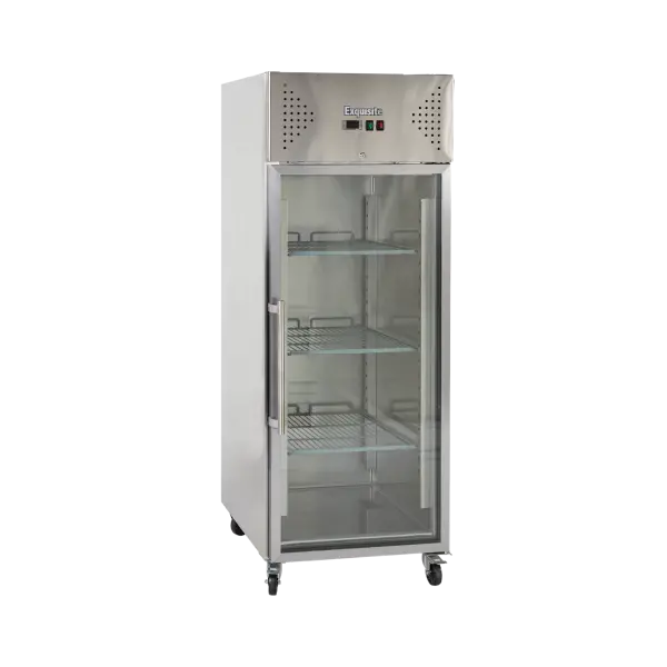 Exquisite Gsc650G Single-Glass-Door Upright Refrigerated Cabinet 1