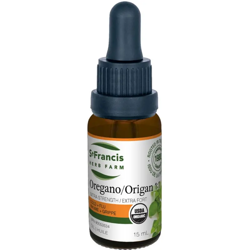 Extra-Strength Oregano Oil (1:1) – St. Francis, 15 Ml 1