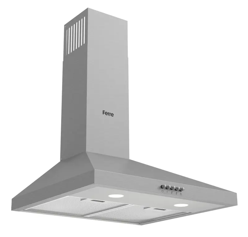 Ferre Ph500-Pss 50Cm Stainless Steel Pyramid Chimney Hood 1
