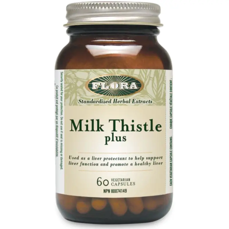 Flora Milk Thistle Plus Liver Detox & Protection (60 Capsules) 1