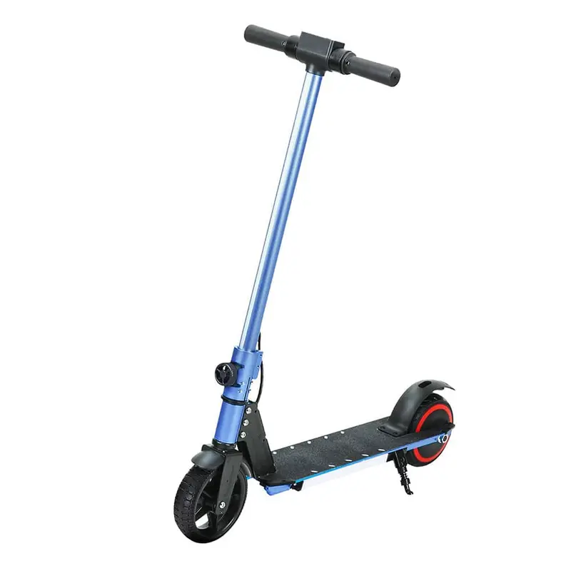 Foldable Electric Scooter With Led Lights – 130W, 16 Km/H, Blue 1