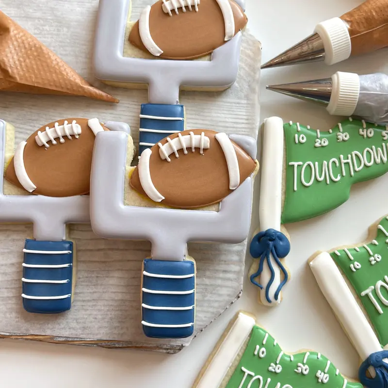 Football Goalpost Uprights Cookie Cutter 1