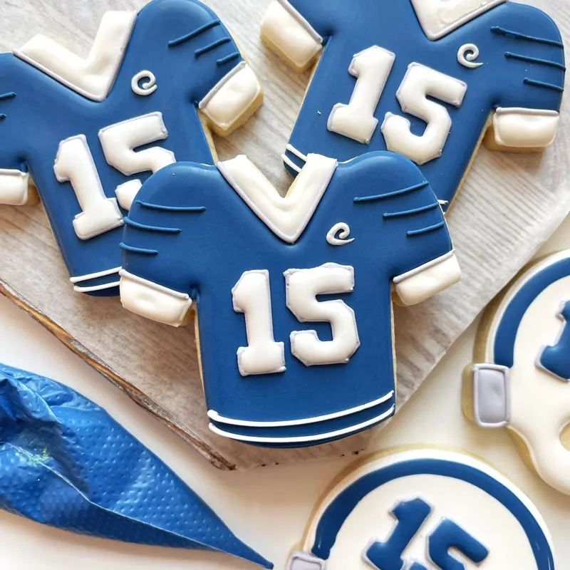 Football Jersey Outline Cookie Cutter 1
