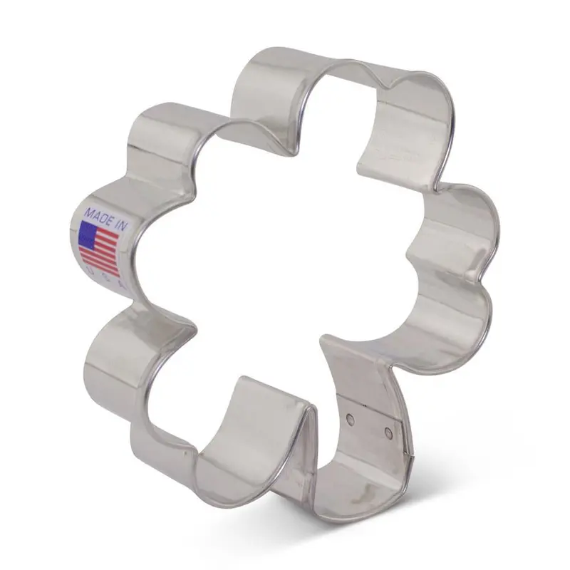Four-Leaf Clover-Shaped Cookie Cutter For Baking And Decorating 1