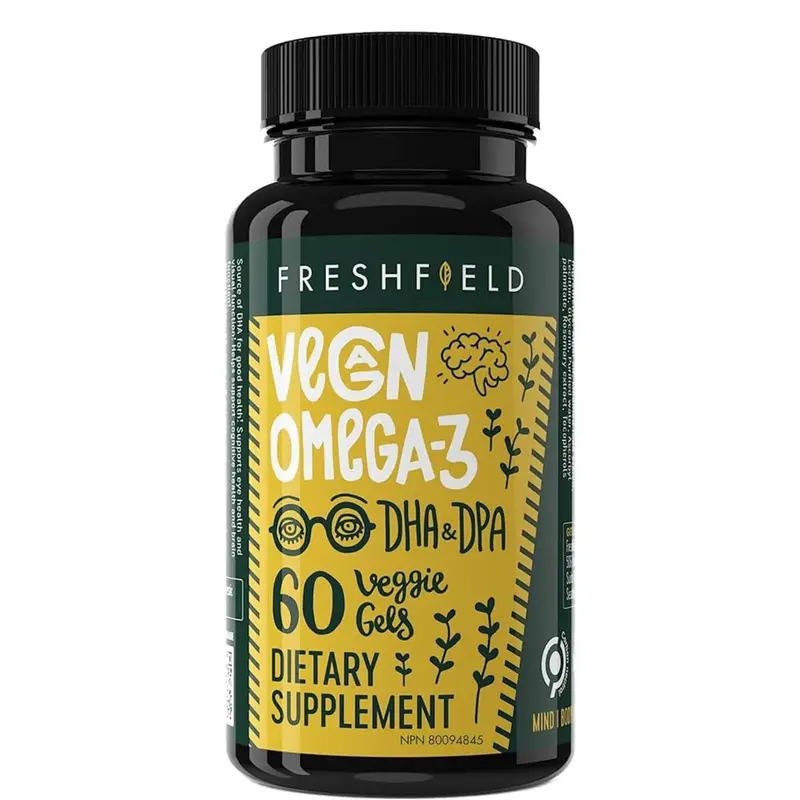 Freshfield Vegan Omega-3 With Dha & Dpa – 60 Softgels 1