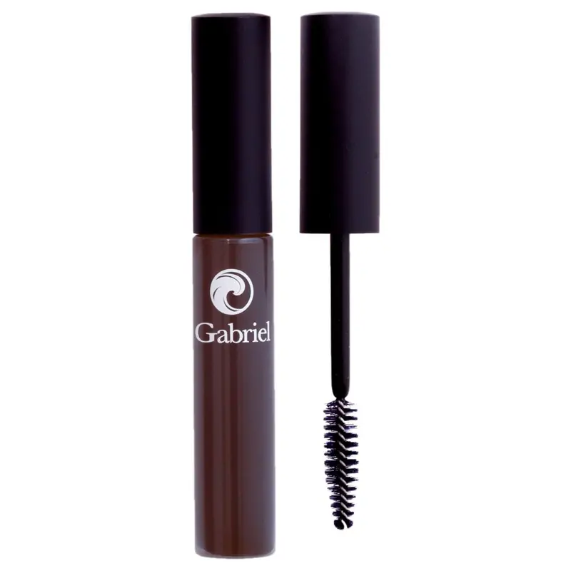 Gabriel Cosmetics Natural Mascara – Black Brown Shade, Vegan & Cruelty-Free 1